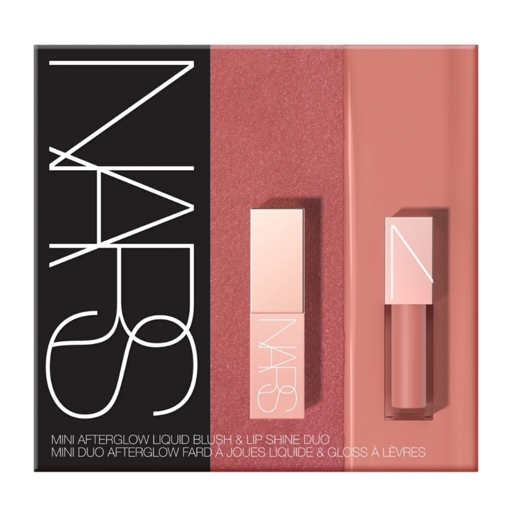 NARS Afterglow Liquid Blush & Lip Shine Duo - DOLCE VITA/CHELSEA GIRLS - NWT